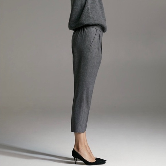 BABATON grey wool cashmere pants size 6 - Picture 2 of 8